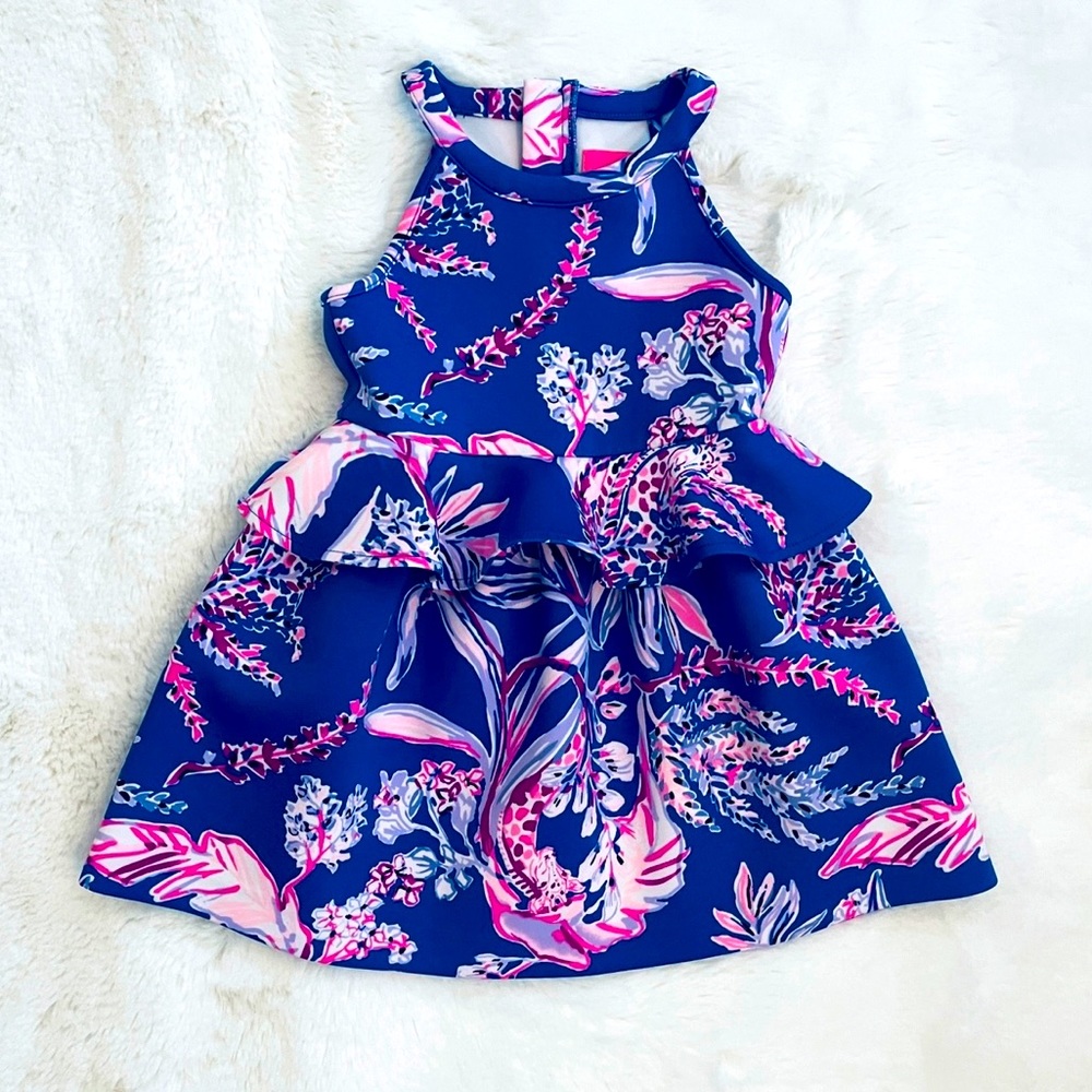Lilly Pulitzer Ceasara Dress Iris Wild Within